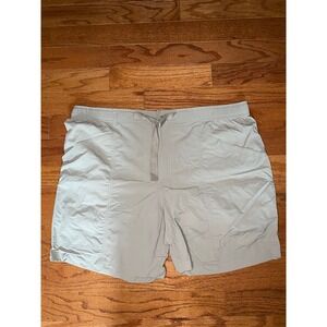 Eddie Bauer Tan Ripstop Tech Shorts Size XXL‎